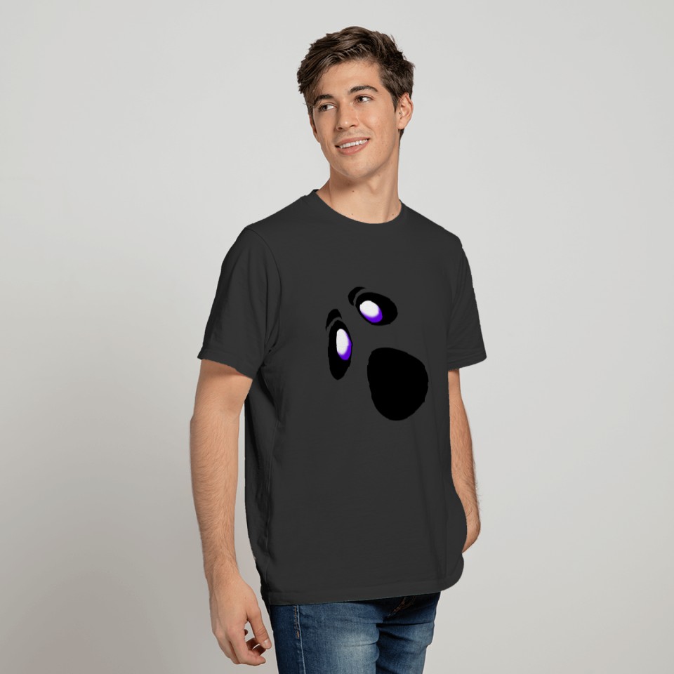Screaming Cartoon Ghost Face T-shirt
