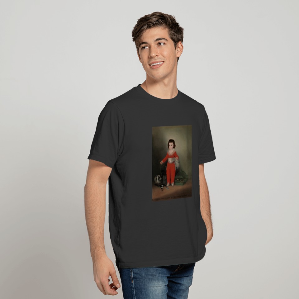 Don Manuel Osorio with Cats, Goya T-shirt