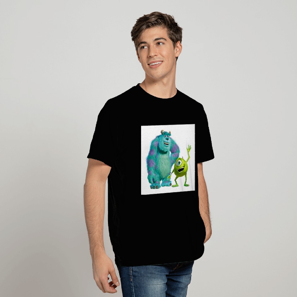 Classic Mike & Sully Waving Disney T-shirt
