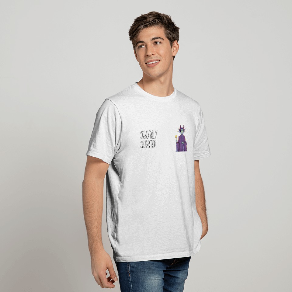 Rae Dunn Villains Maleficent Mug, 'Dreadfully Delightful'  Embossed Coffee Cup T Shirts