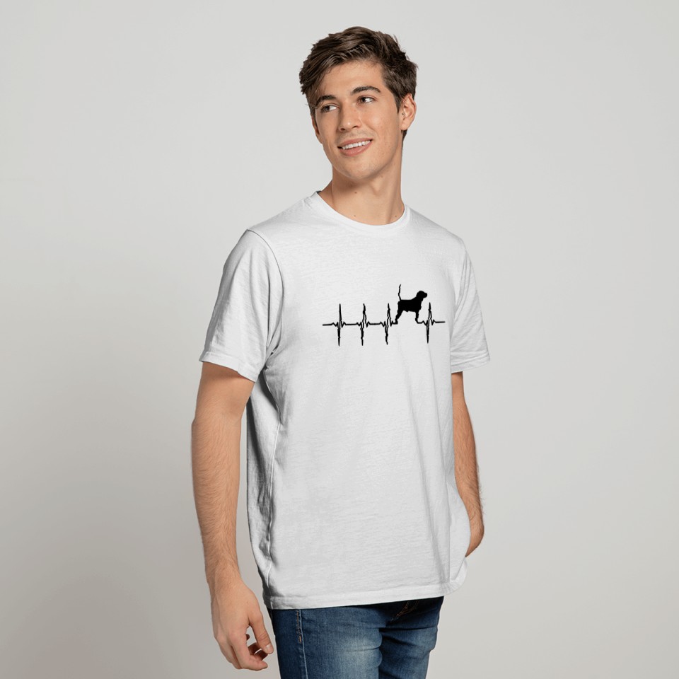 beagle hearbeat T-shirt