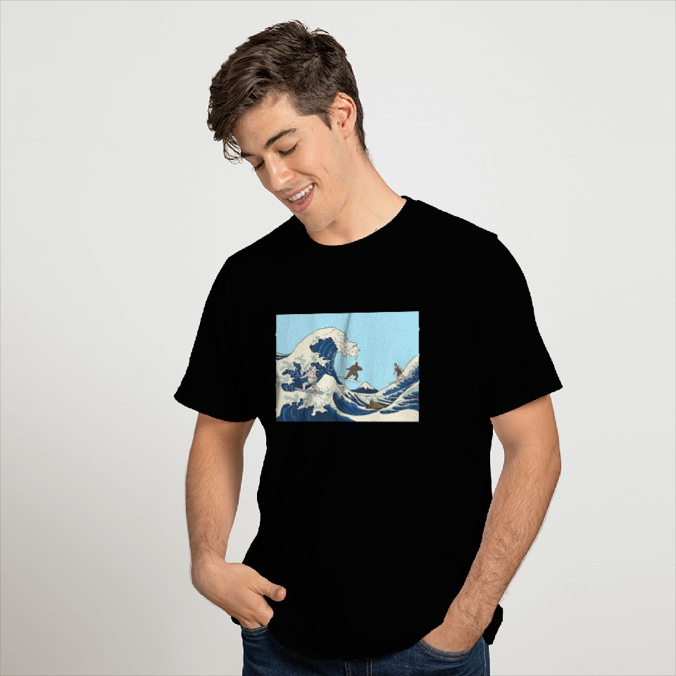 The Big Lez Show Surfs Up T-Shirts