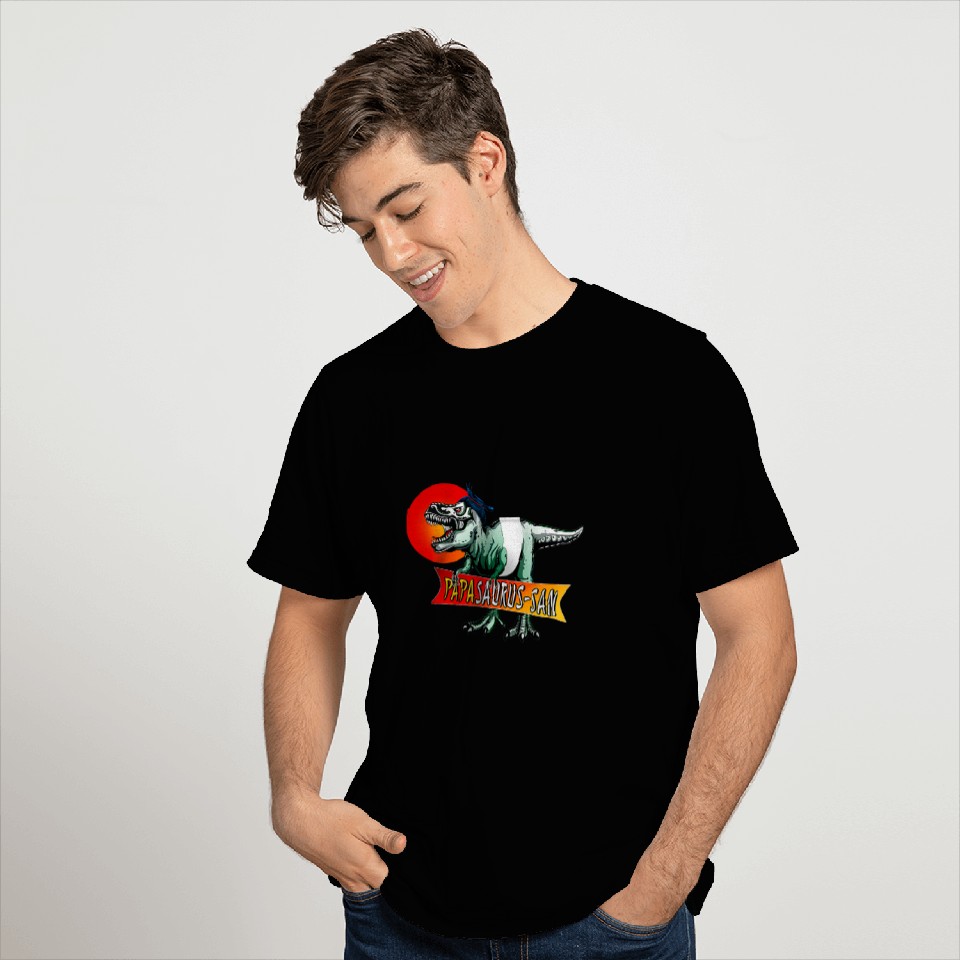 Dinosaur Dino PapasaurusSan T Rex Dinosaur Funny sumos Dinosaur Papasaurus T-Shirts
