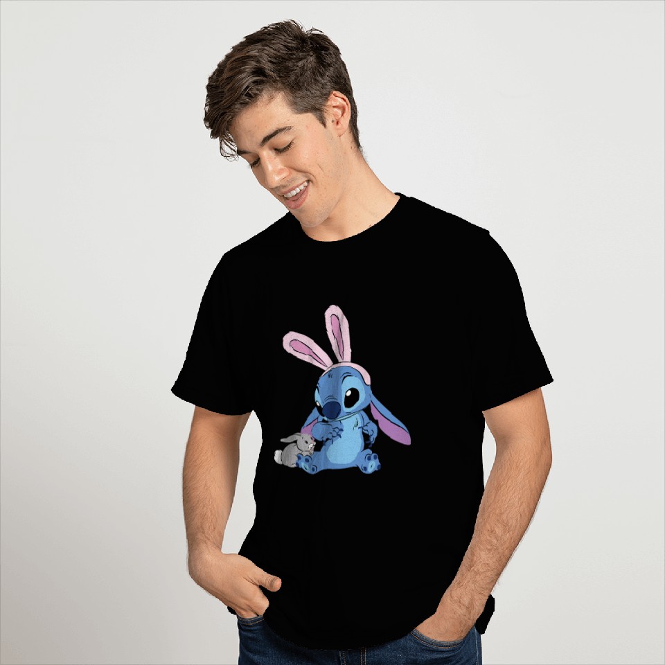 Disney Stitch with Easter Bunny T-Shirts