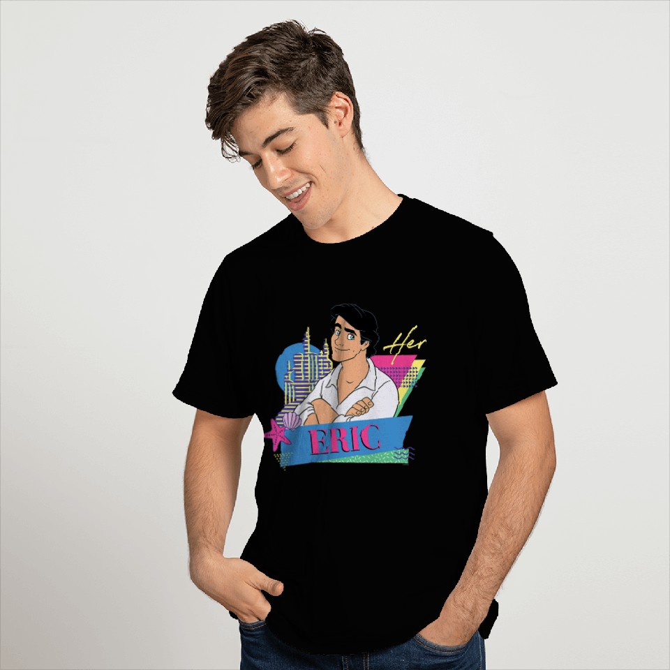 Disney The Little Mermaid Retro Couples Matching Her Eric T-Shirts