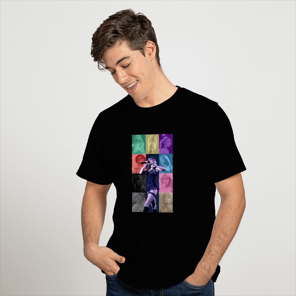 Taylorss Swift Eras Tour Collage T-Shirts