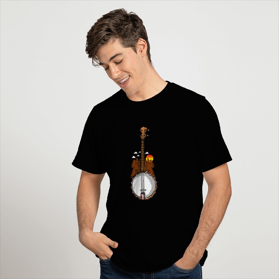 Funny Banjo Bluegrass Bluebird Mandolin Kentucky 5 T-Shirts