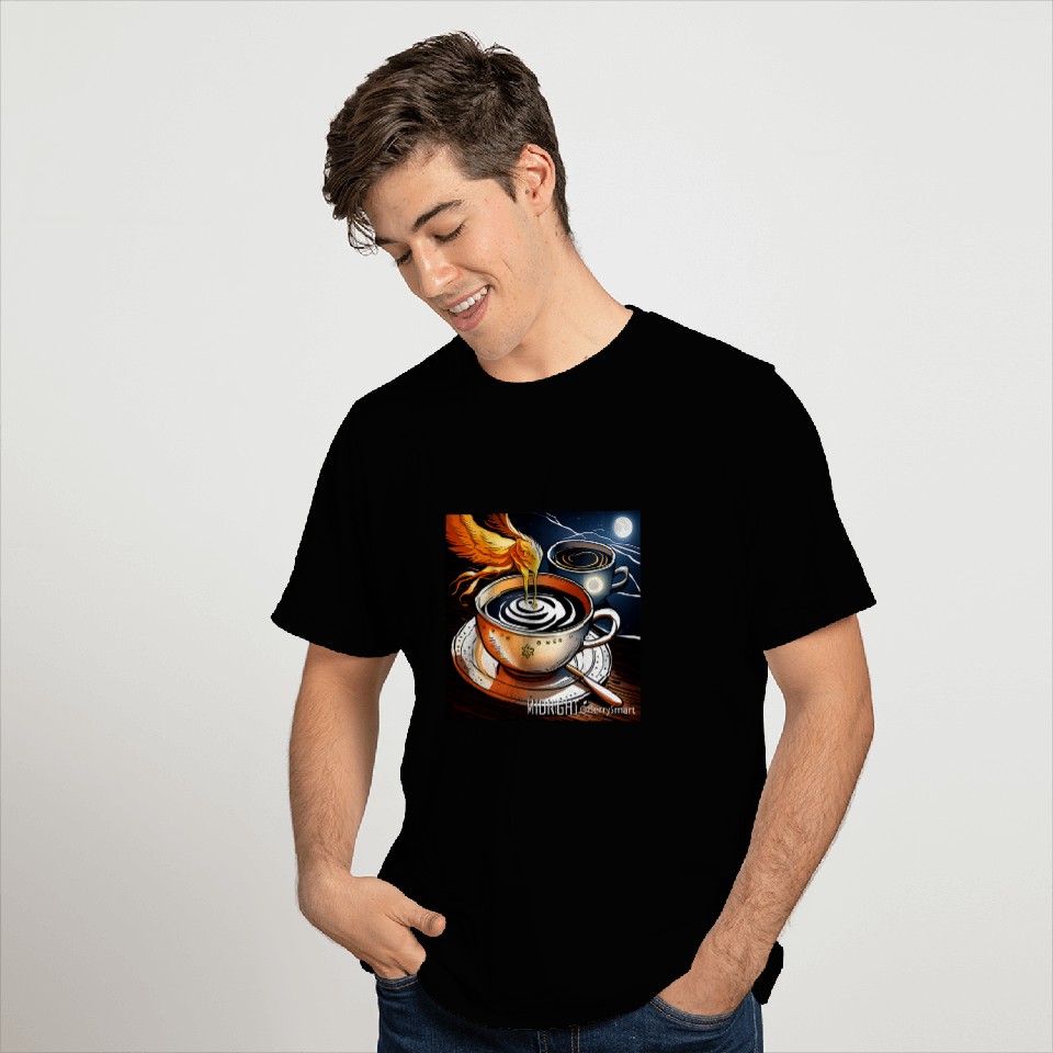 Coffee Fun Midnight Coffee Break Second Wind Coffee Phoenix T-Shirts