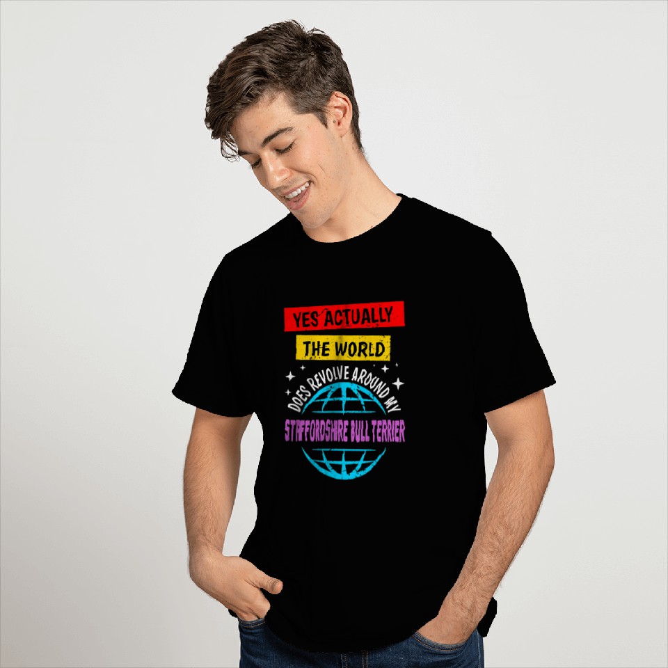 The World Revolves Around My German Shorthaired Pointer T-Shirts
