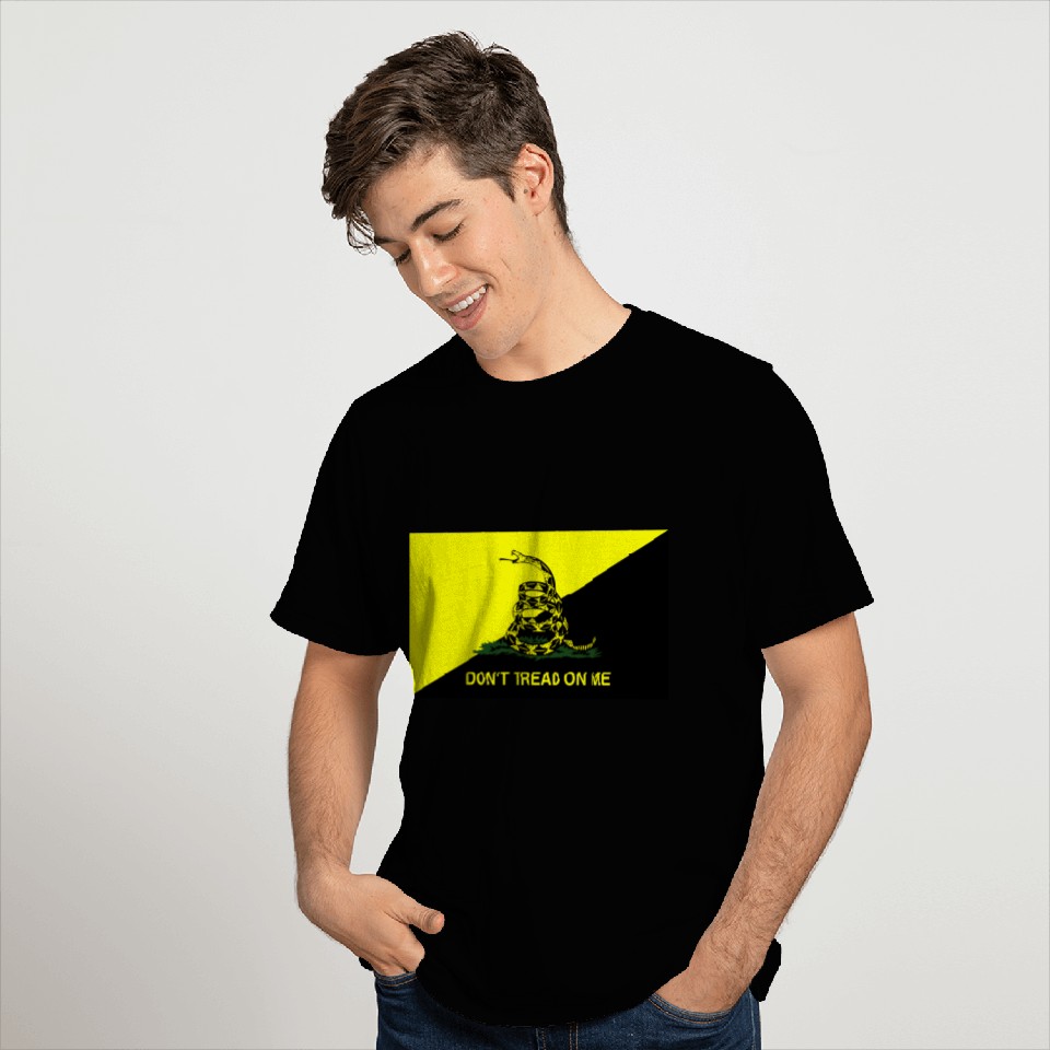 Ancap Don't Tread on Me T Shirts