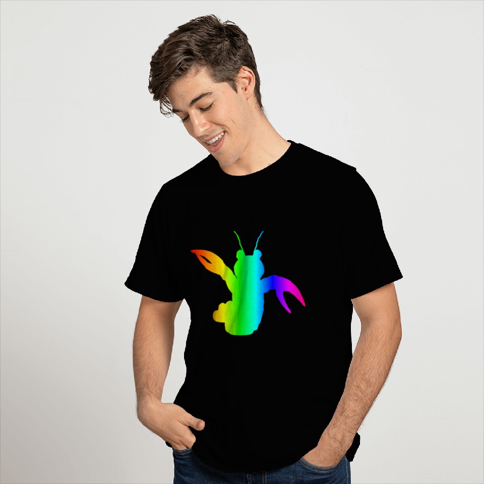 Rainbow Lobster #2 T Shirts
