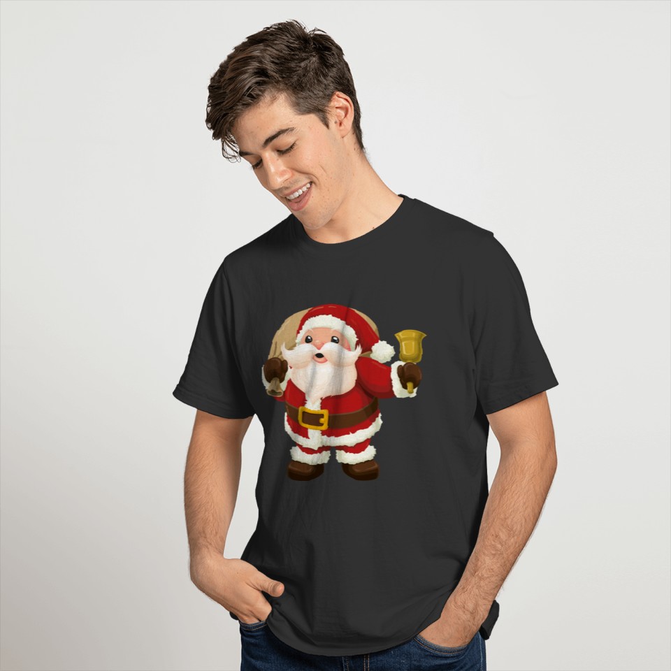 Santa-gifts-bell T-shirt