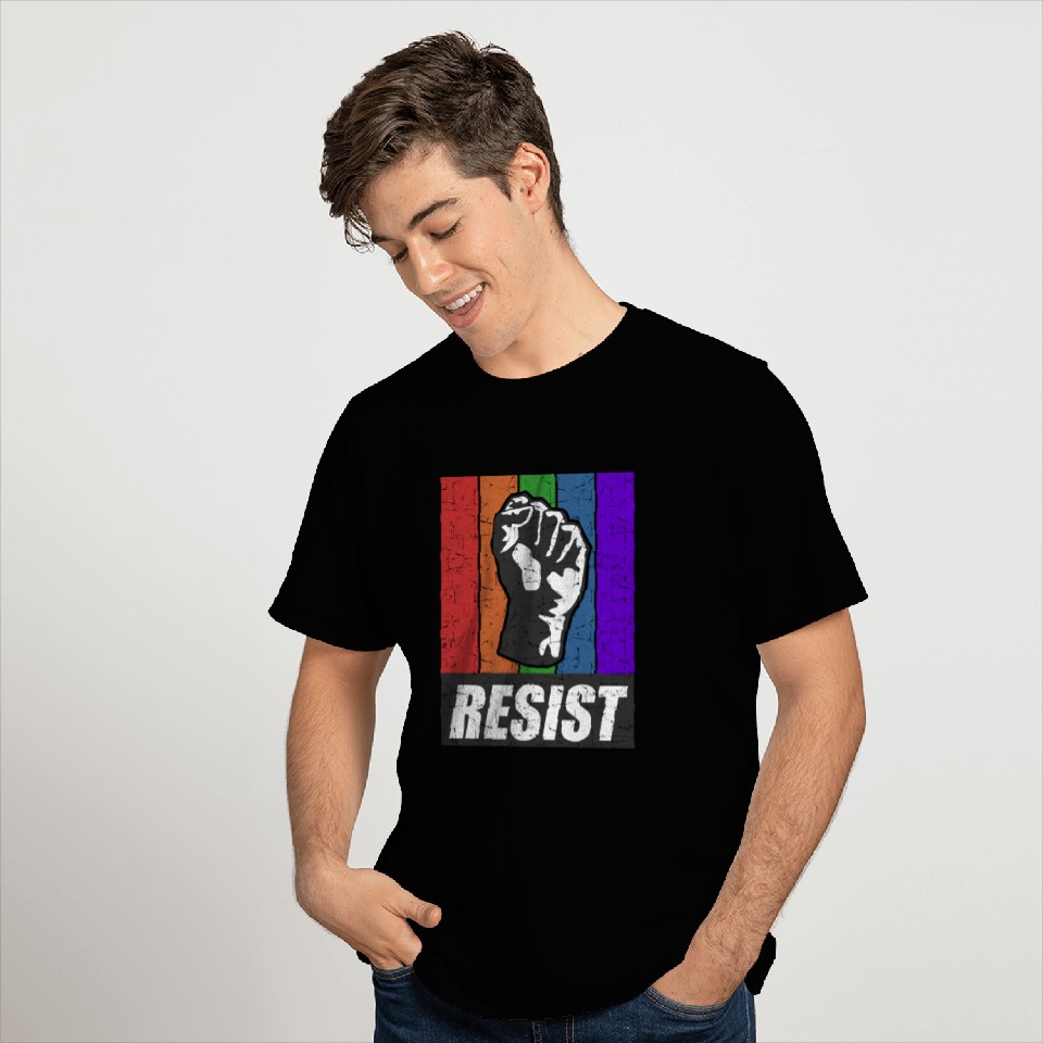 RESIST 12121.png T Shirts