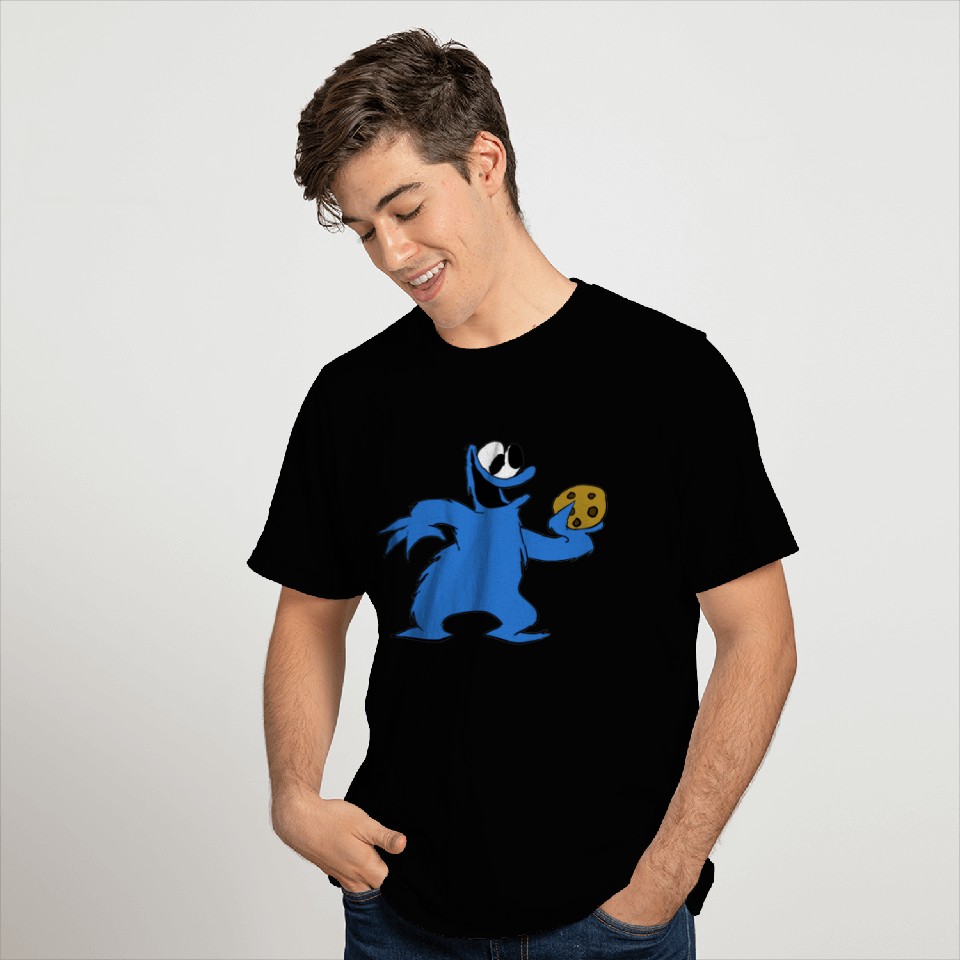 Cookie Monster and a Cookie T Shirts