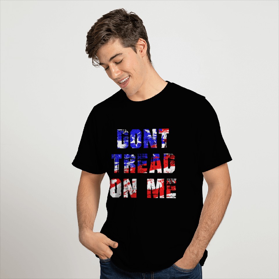 Don't Tread on Me American Flag Inside T Shirts