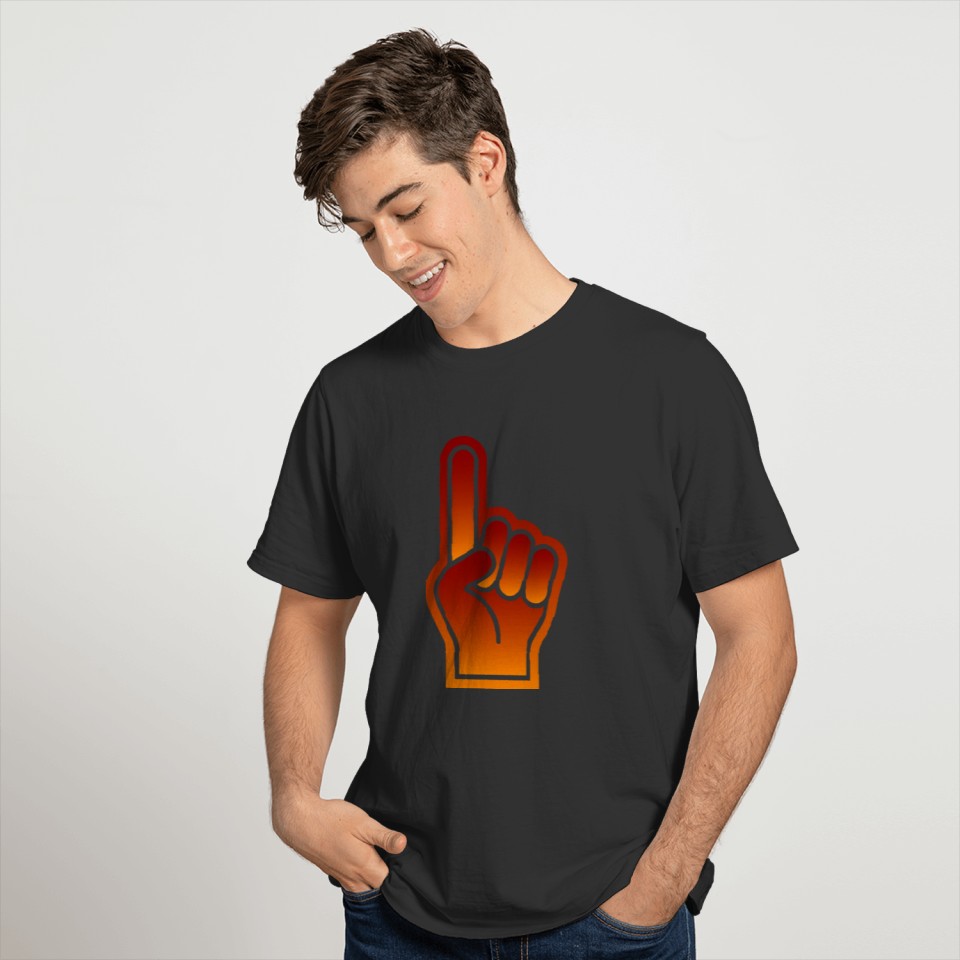 Great Finger At Sporting Events T-shirt