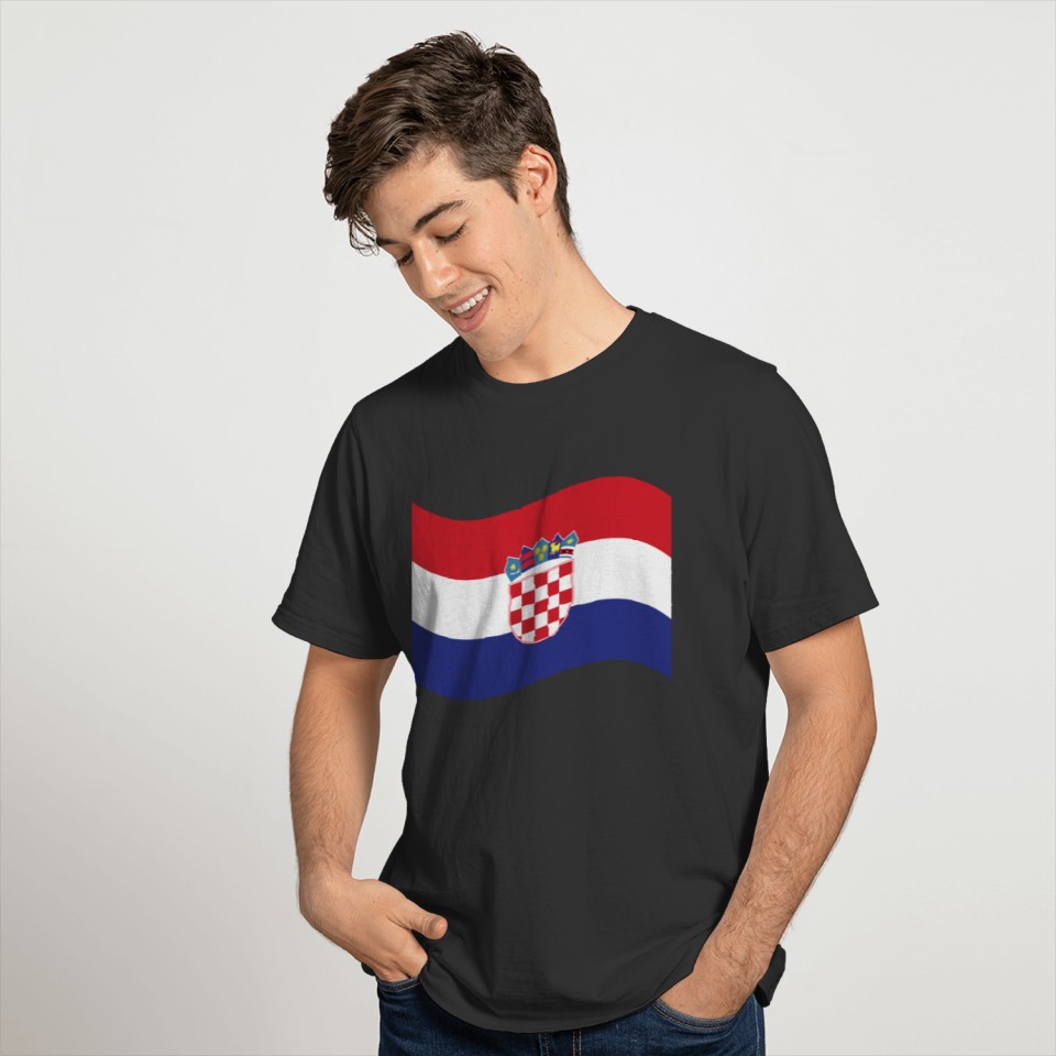 flag croatia T-shirt