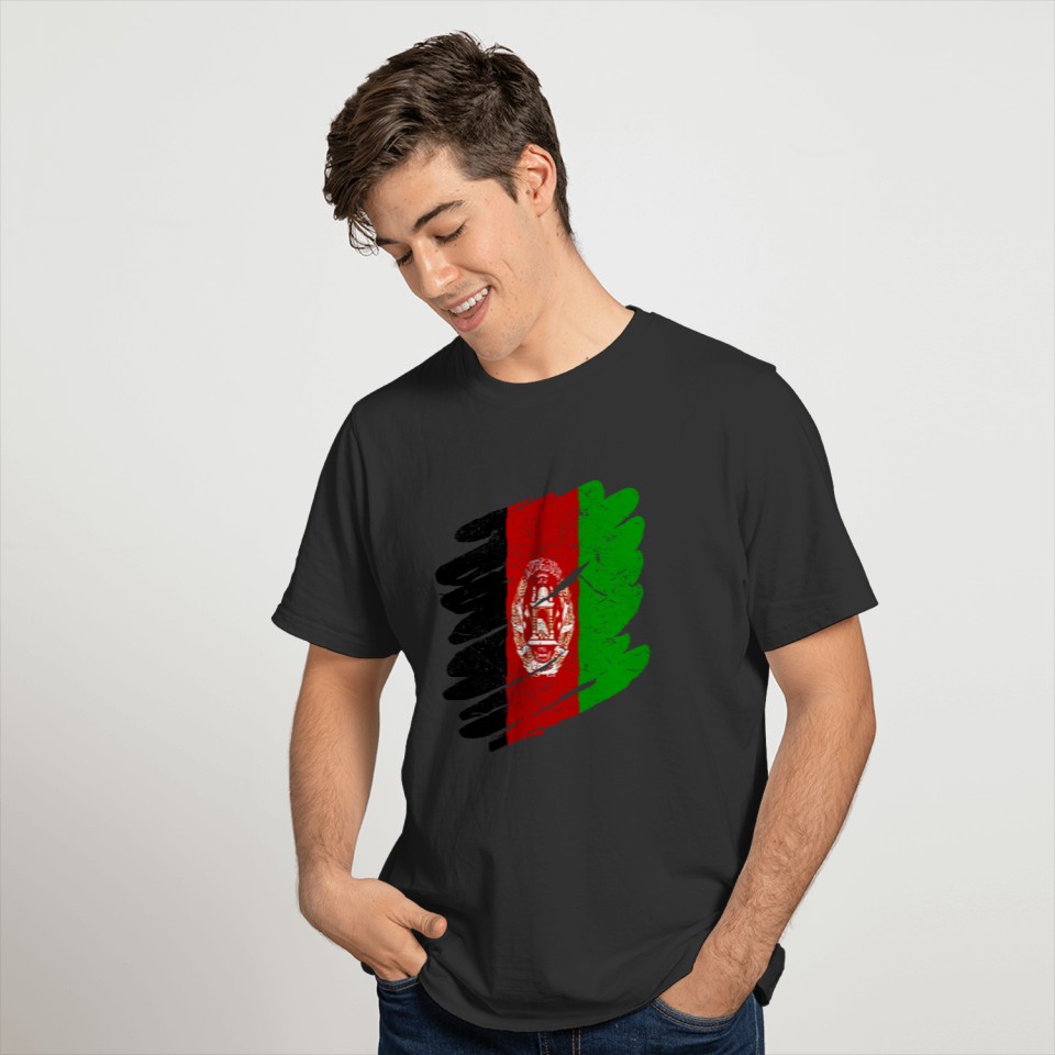 Pinsel Land Heimat Afghanistan T-shirt
