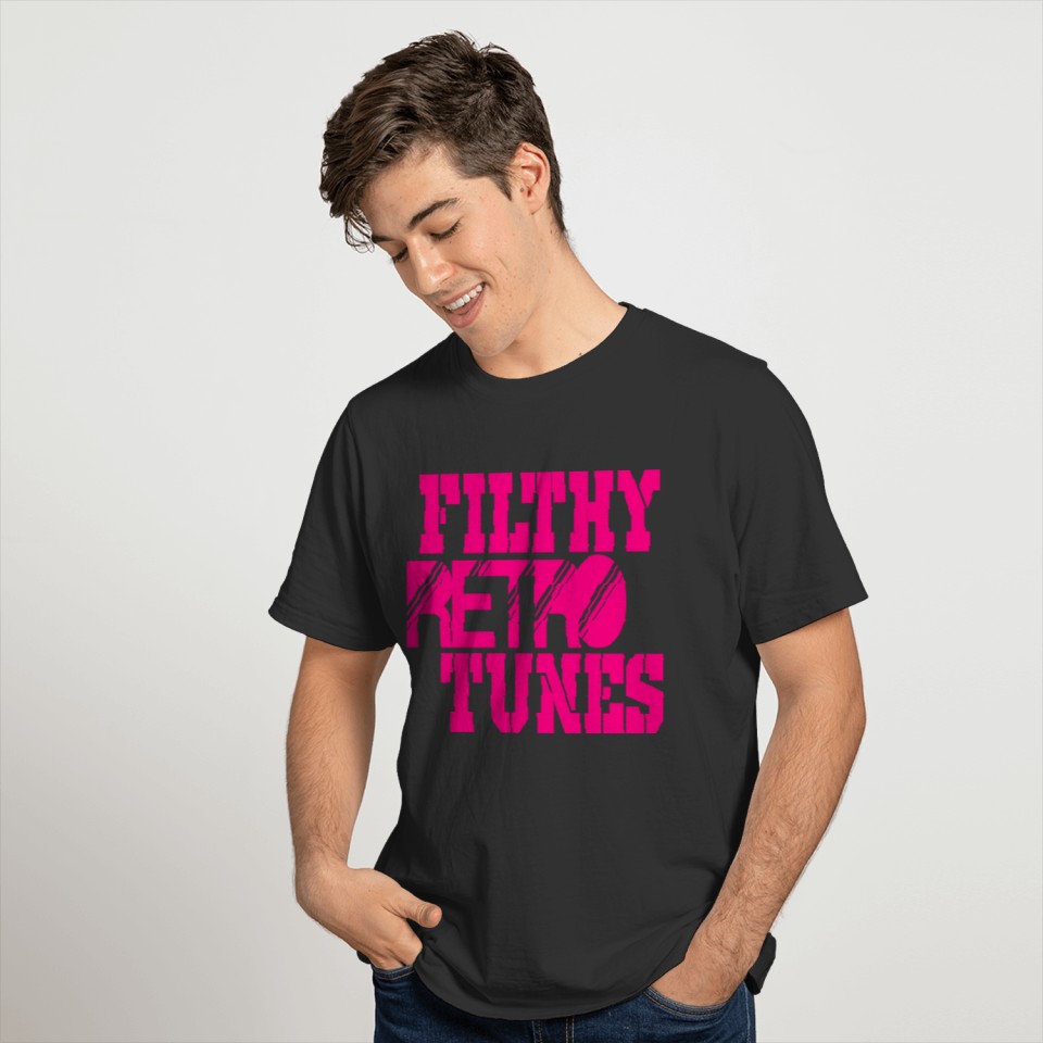 filthy retro tunes T-shirt