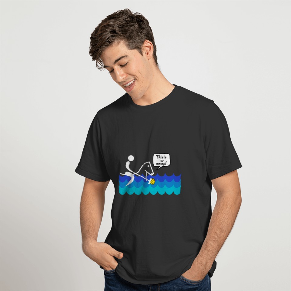 Sarcastic Water Polo T-Shirt Gift with Horse T-shirt
