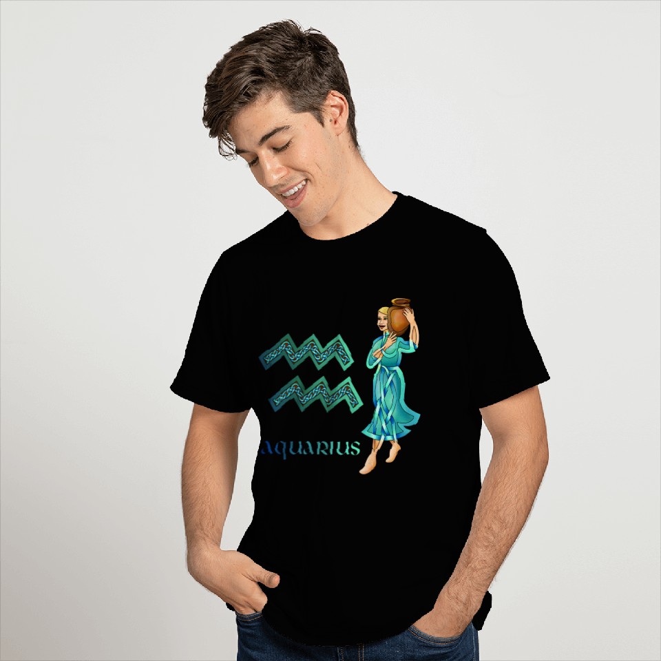 CELTIC KNOT AQUARIUS T Shirts