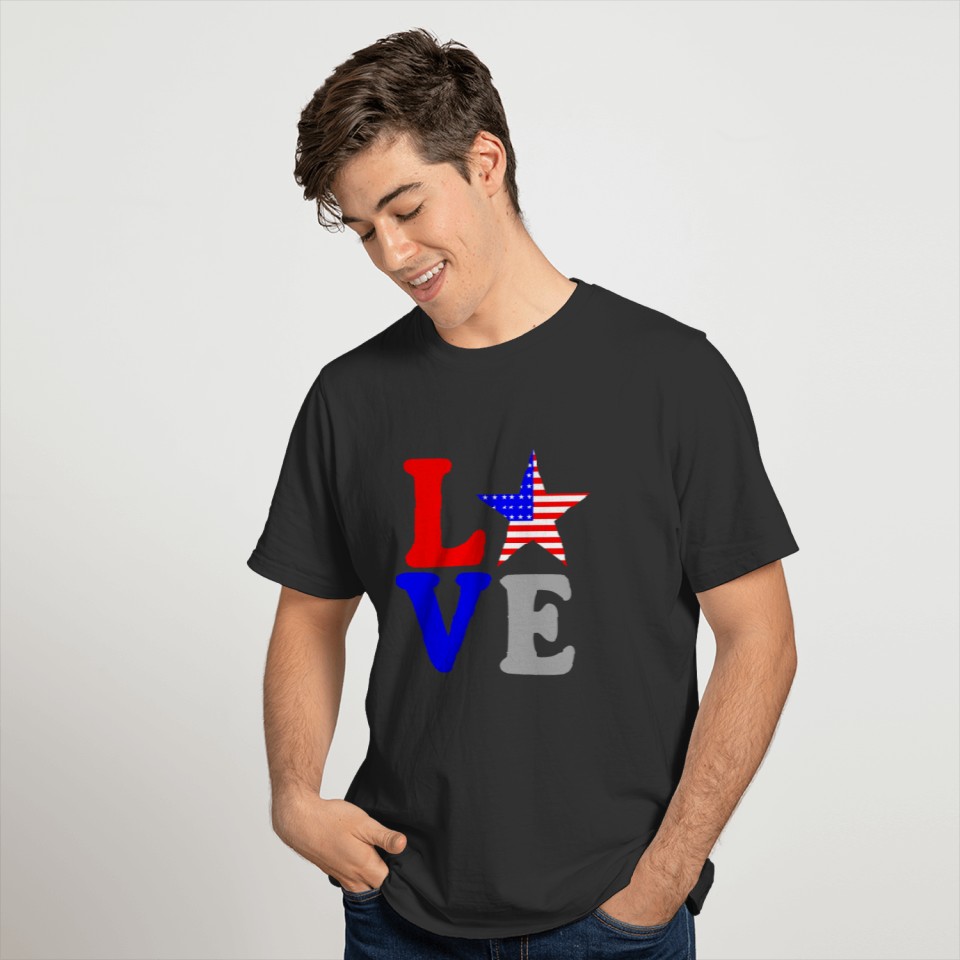 I love USA T-shirt