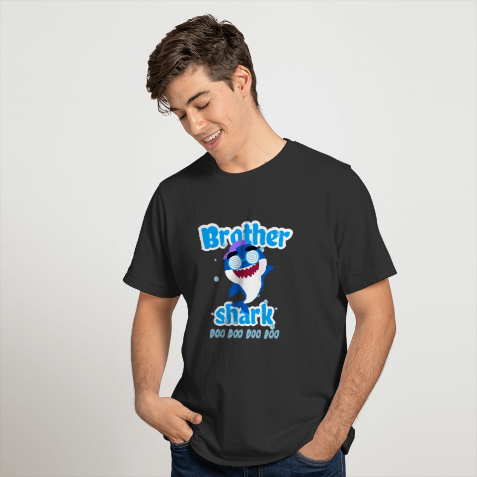 Brother Shark Doo Doo Doo Toddler T Shirts