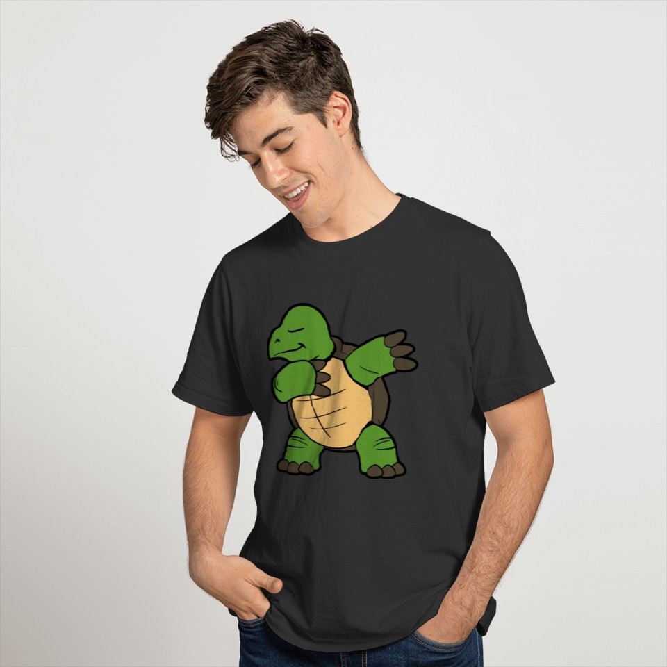 Dabbing Dab Turtle Tortoise T-shirt