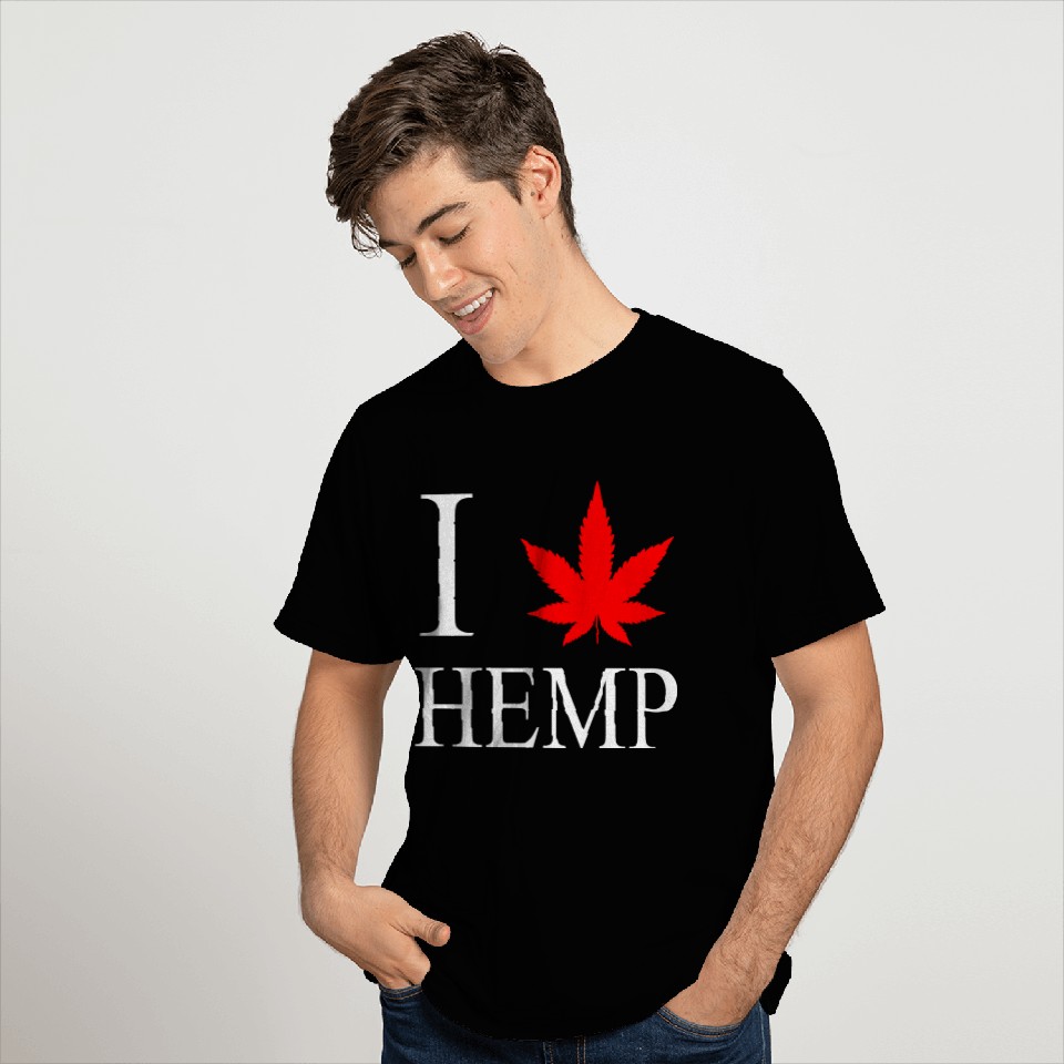 I Love Hemp T Shirts