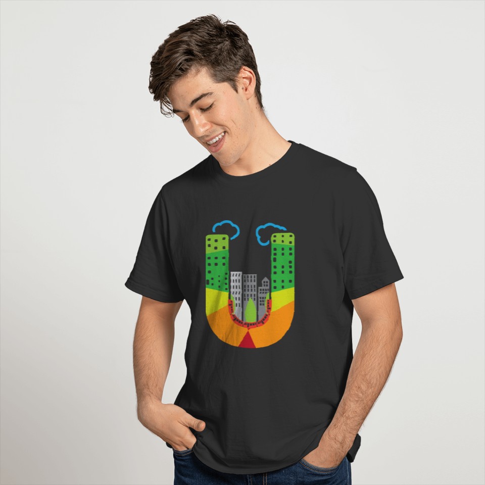 U Skyline city T-shirt