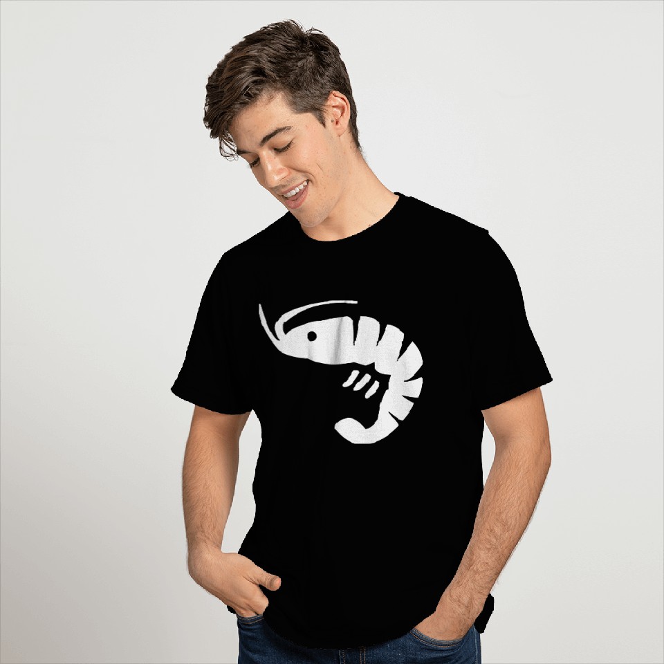 Large Shrimp T Shirts