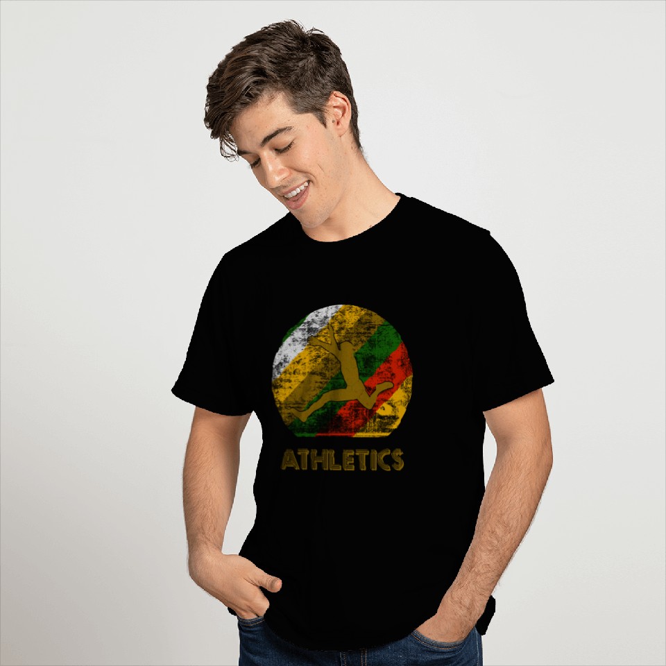 athletics athlete T Shirts