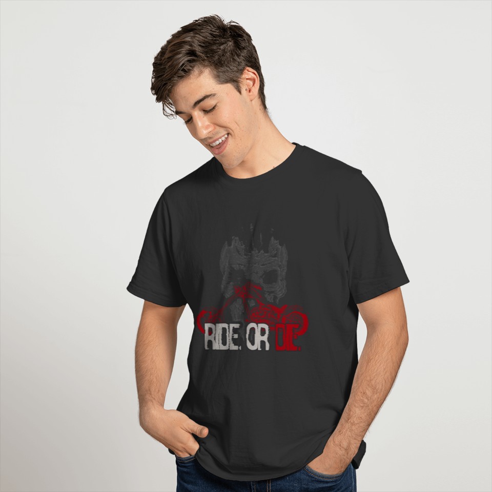motorcycle rider T-shirt