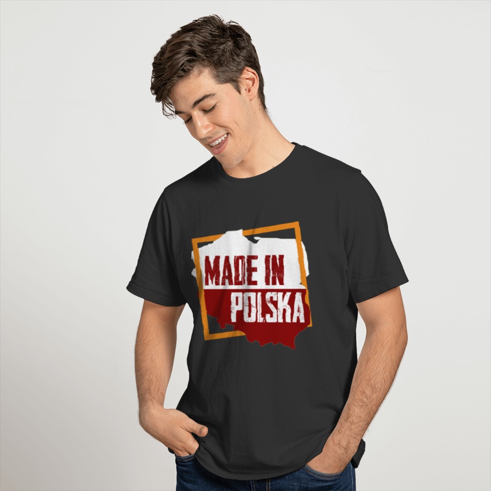 Made in Polska - The shirt for Poland fans. T-shirt