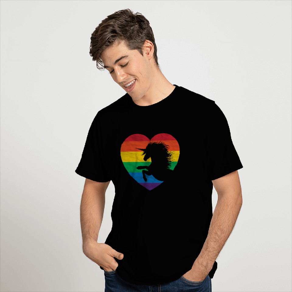 Rainbow Unicorn T Shirts