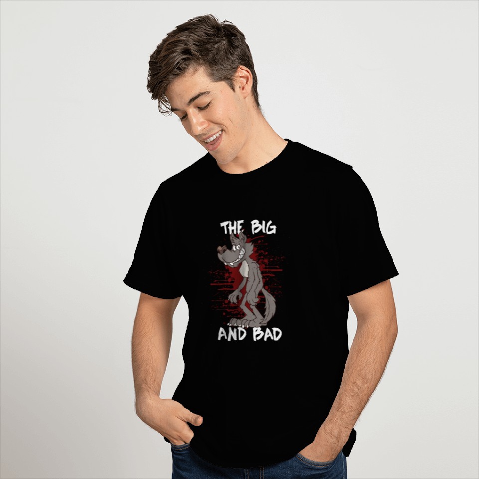 Big Bad Wolf Halloween T Shirts