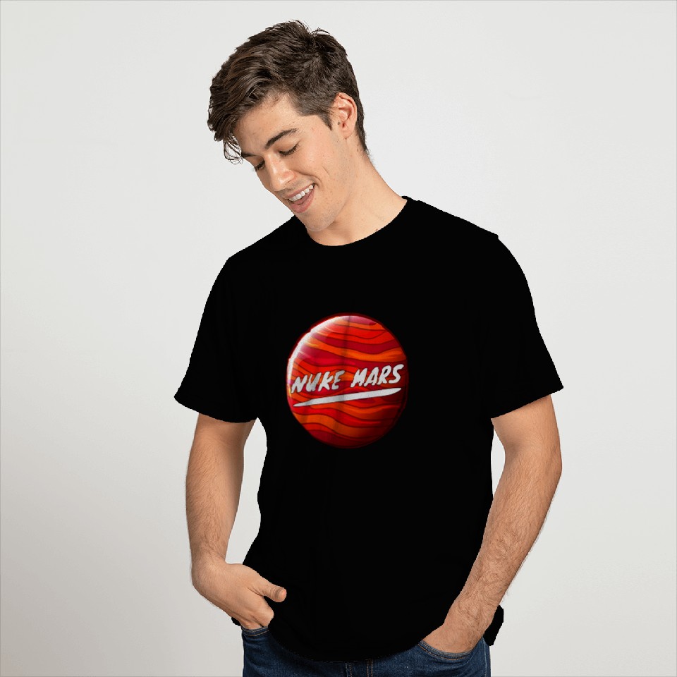 nuke mars T Shirts