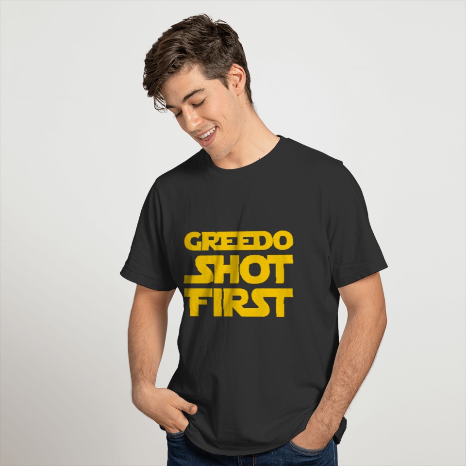 Greedo Shot First T-shirt