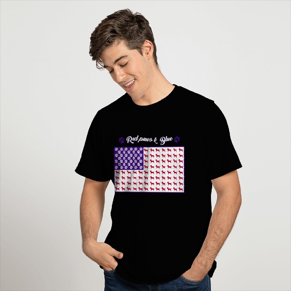 Simply Southern Dog Flag T Shirts