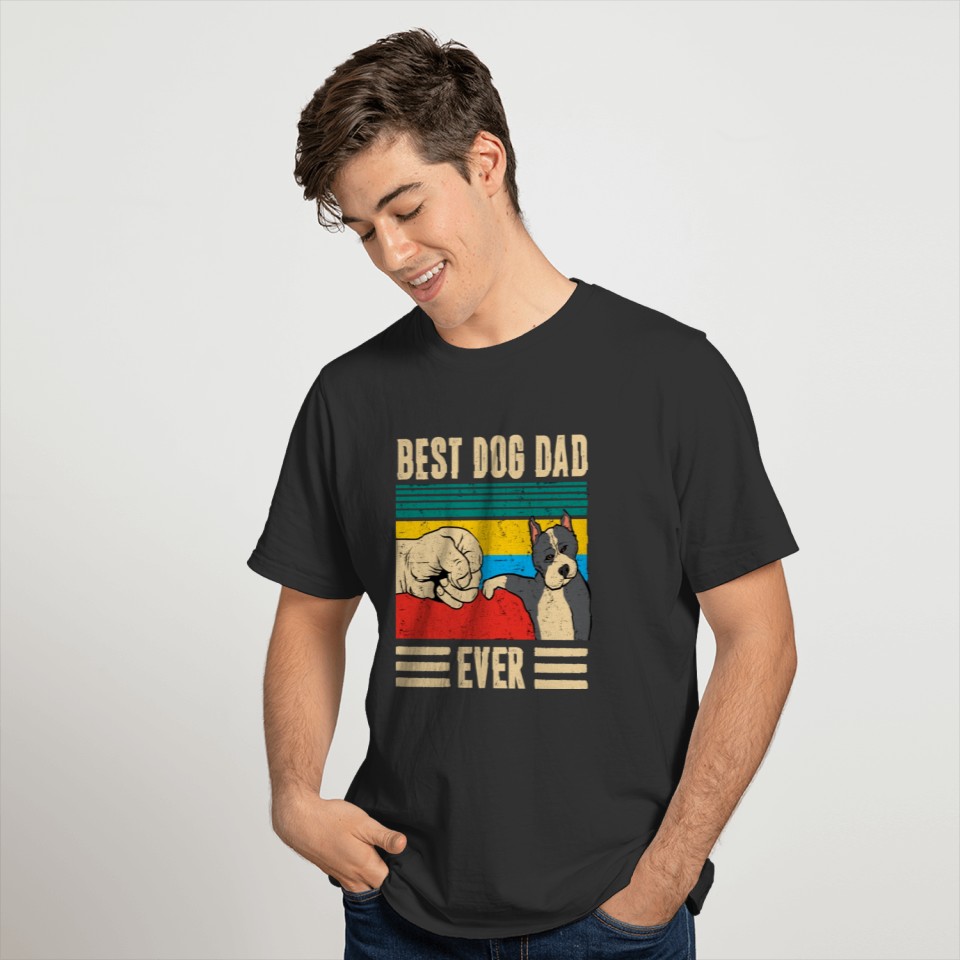 Best Dog Dad Ever vintage T-shirt