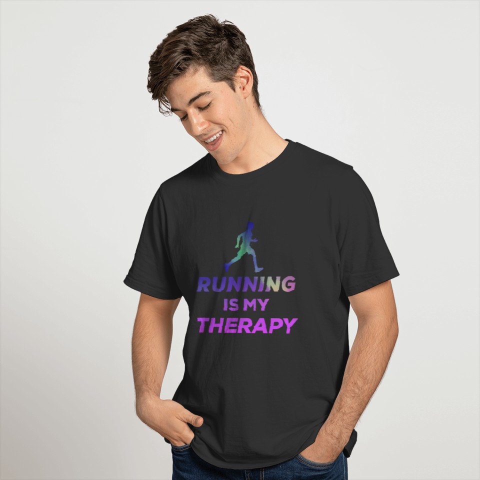 Running jogging sport slogan gift gift T-shirt