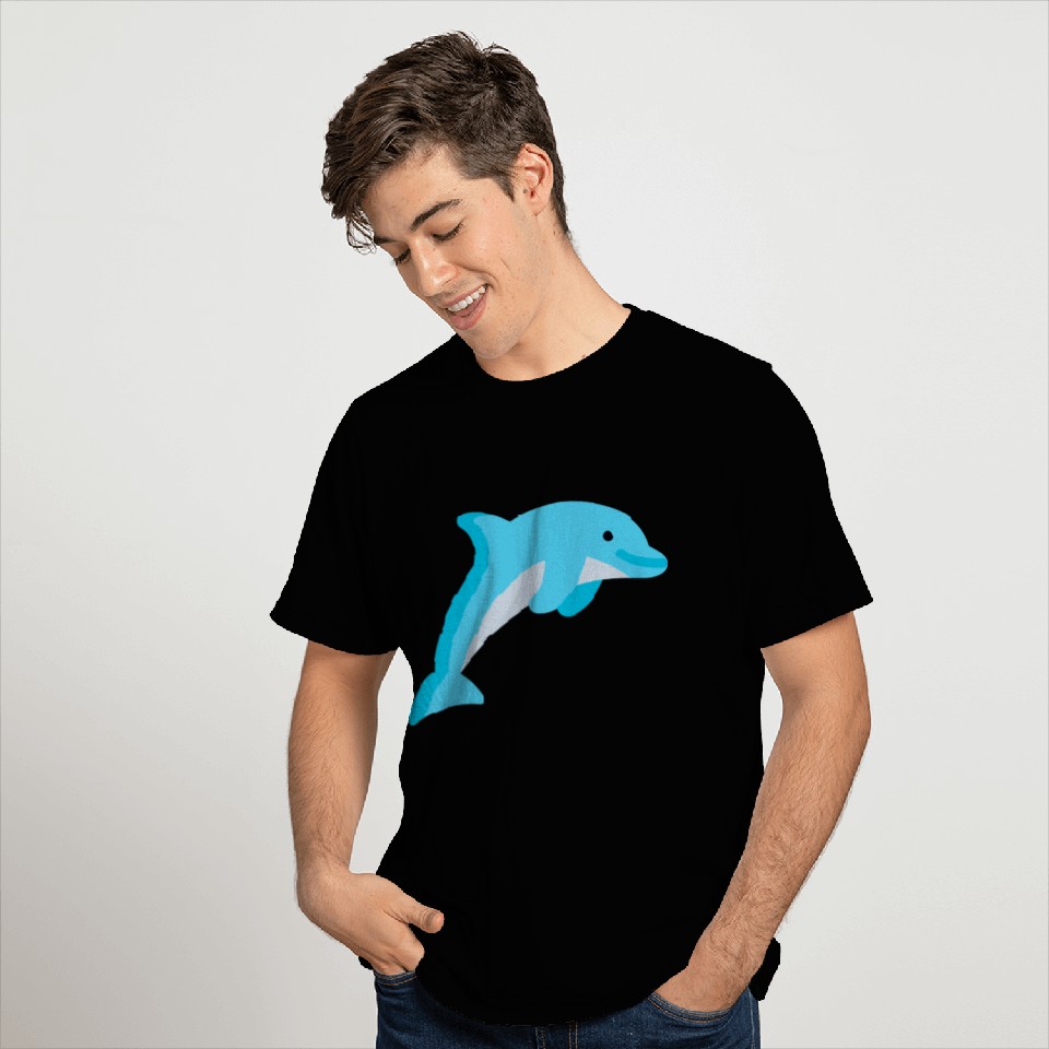 dolphin illustration T Shirts