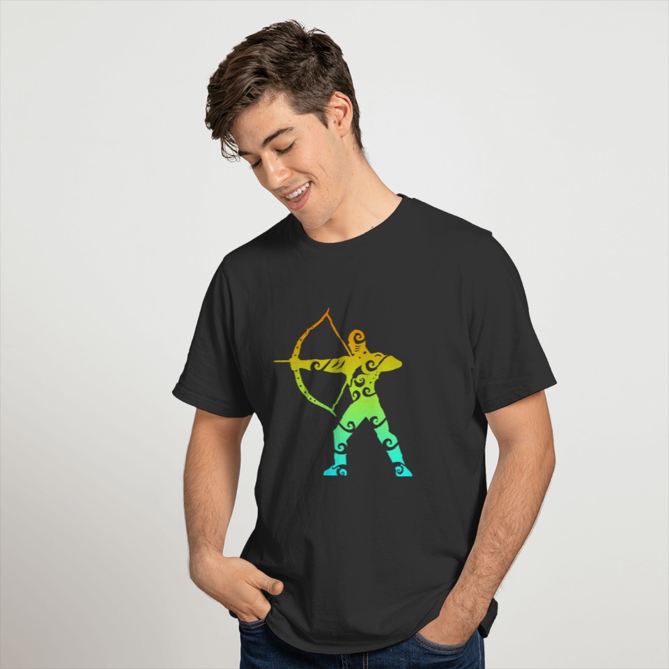 Maori Archery Funny Gift Idea T-shirt