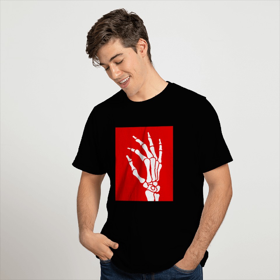 skeleton hand T Shirts