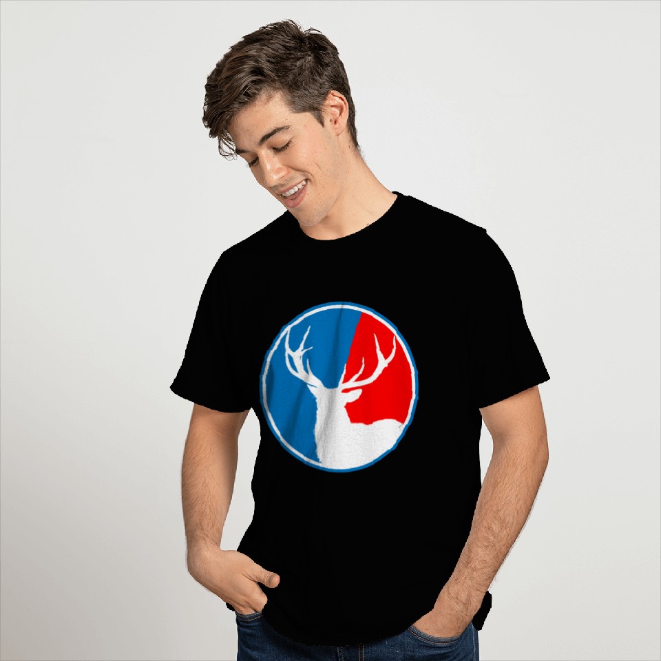 Deer Hunting Patch T Shirts