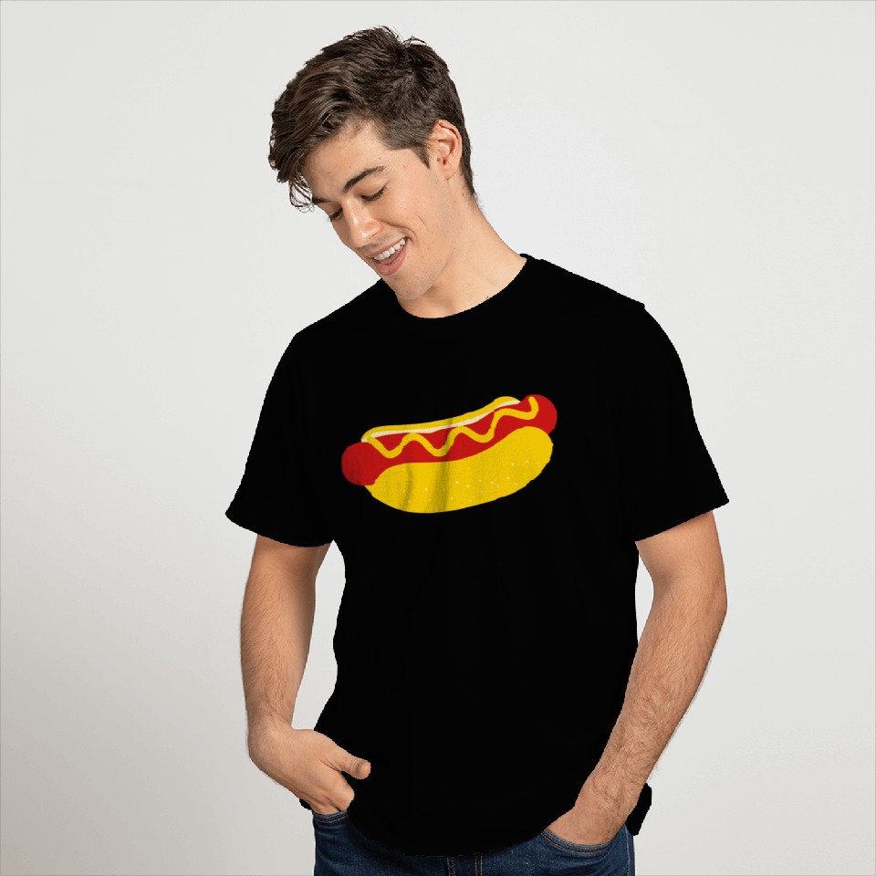 Hot dog T Shirts Design Vector