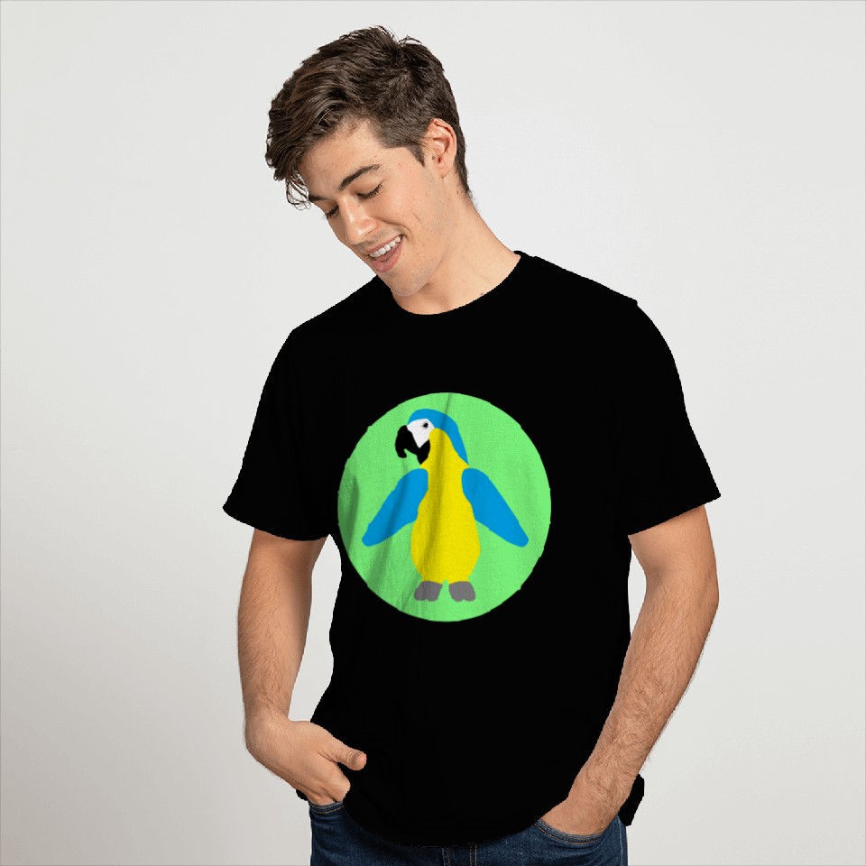 Blue-and-yellow Macaw T Shirts