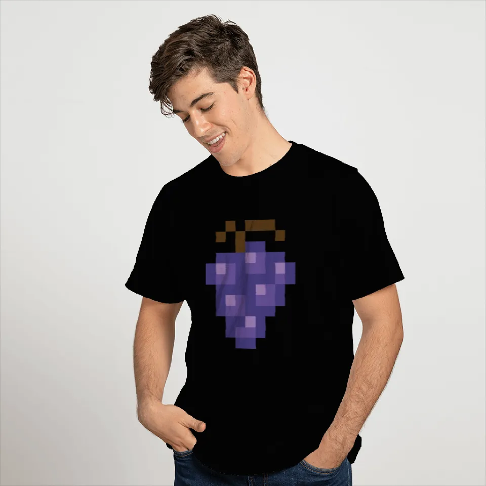 Minimal Grape Design T Shirts