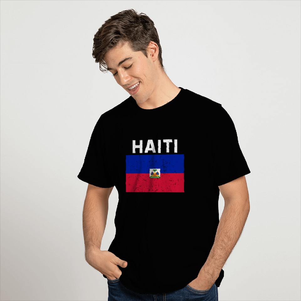 Haiti Pride Flag T Shirts