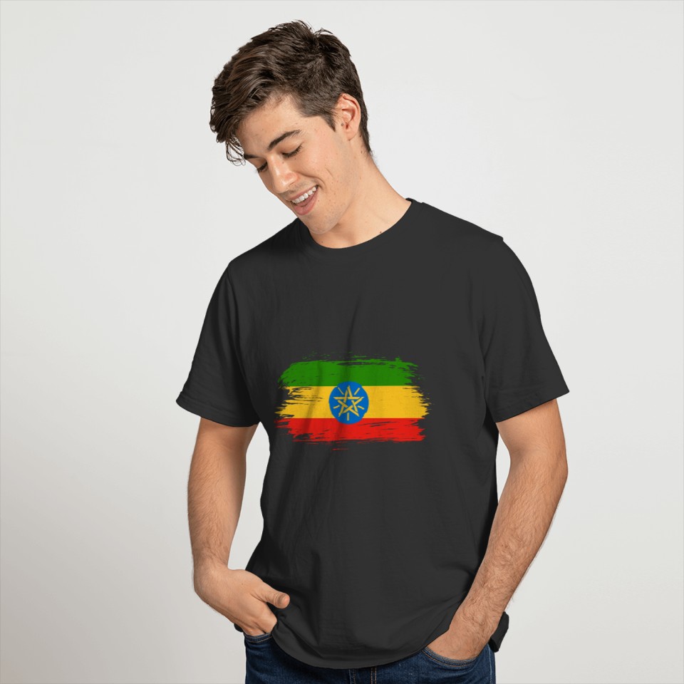 Ethiopia Flags Design / Gift Idea T-shirt